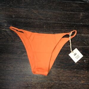 Free people x Toast swim signature string bottom rust skimpy coverage SZ  M NWT